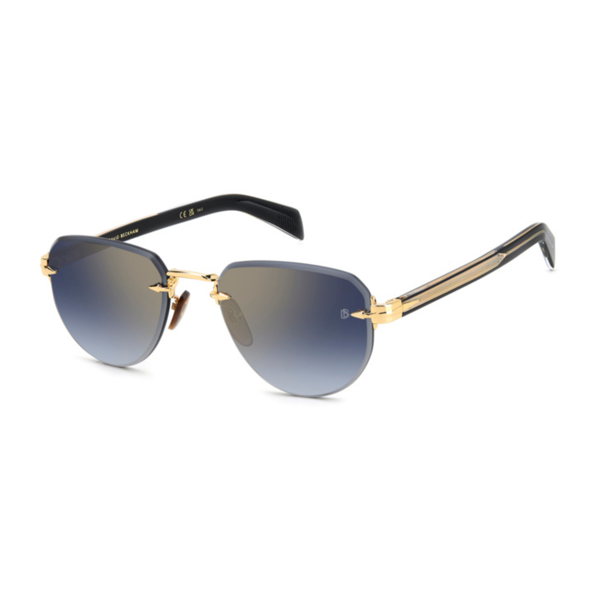 David Beckham Sunglasses - Rimless | Model DB 7144/S