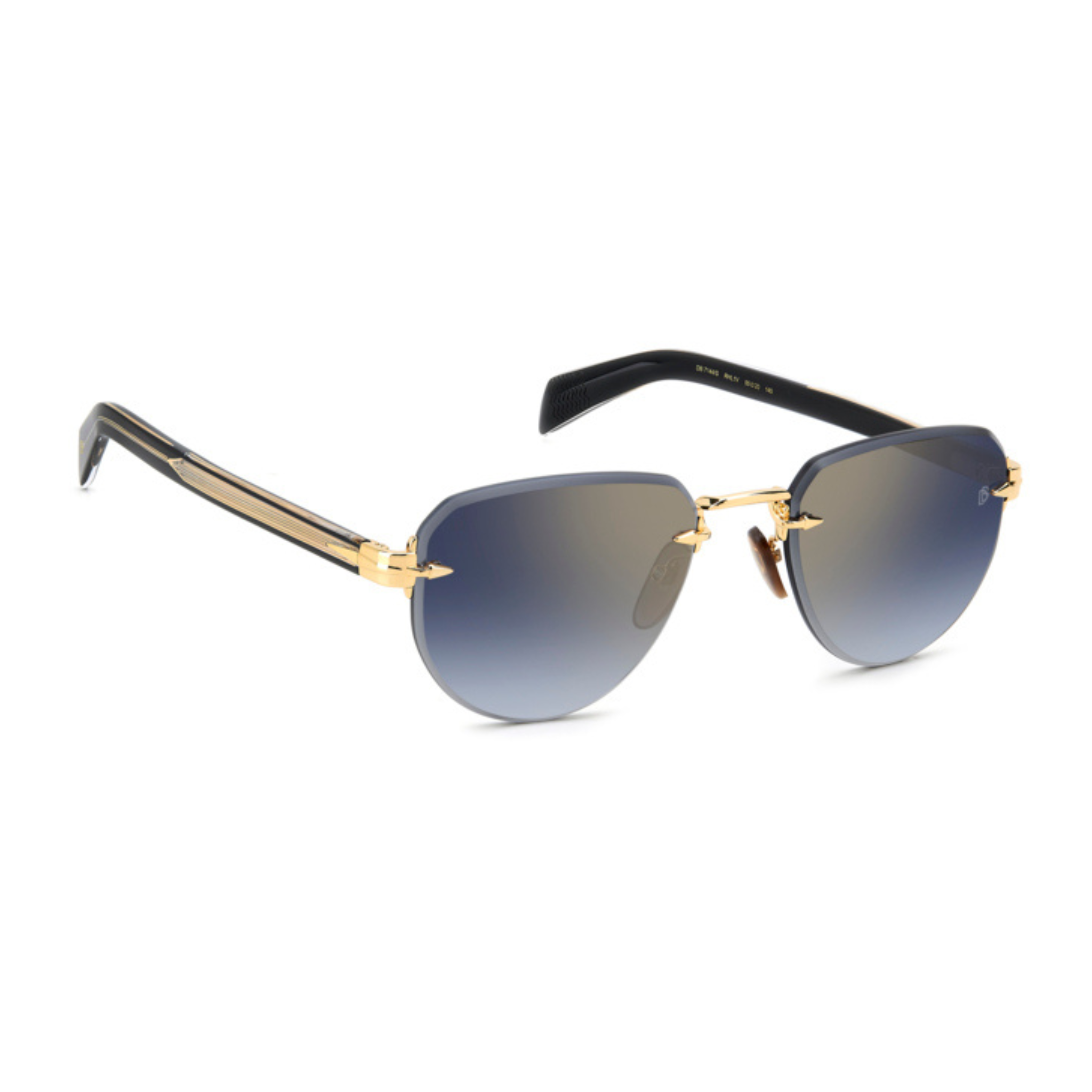 David Beckham Sunglasses - Rimless | Model DB 7144/S