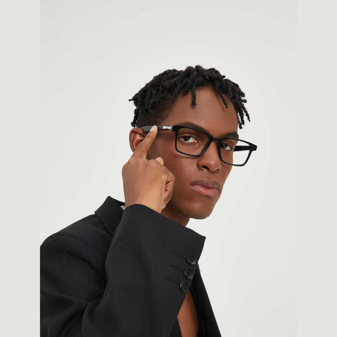 Opttecc Smartwear | Modello 004 - Tecnologia Bluetooth - Occhiali anti luce blu