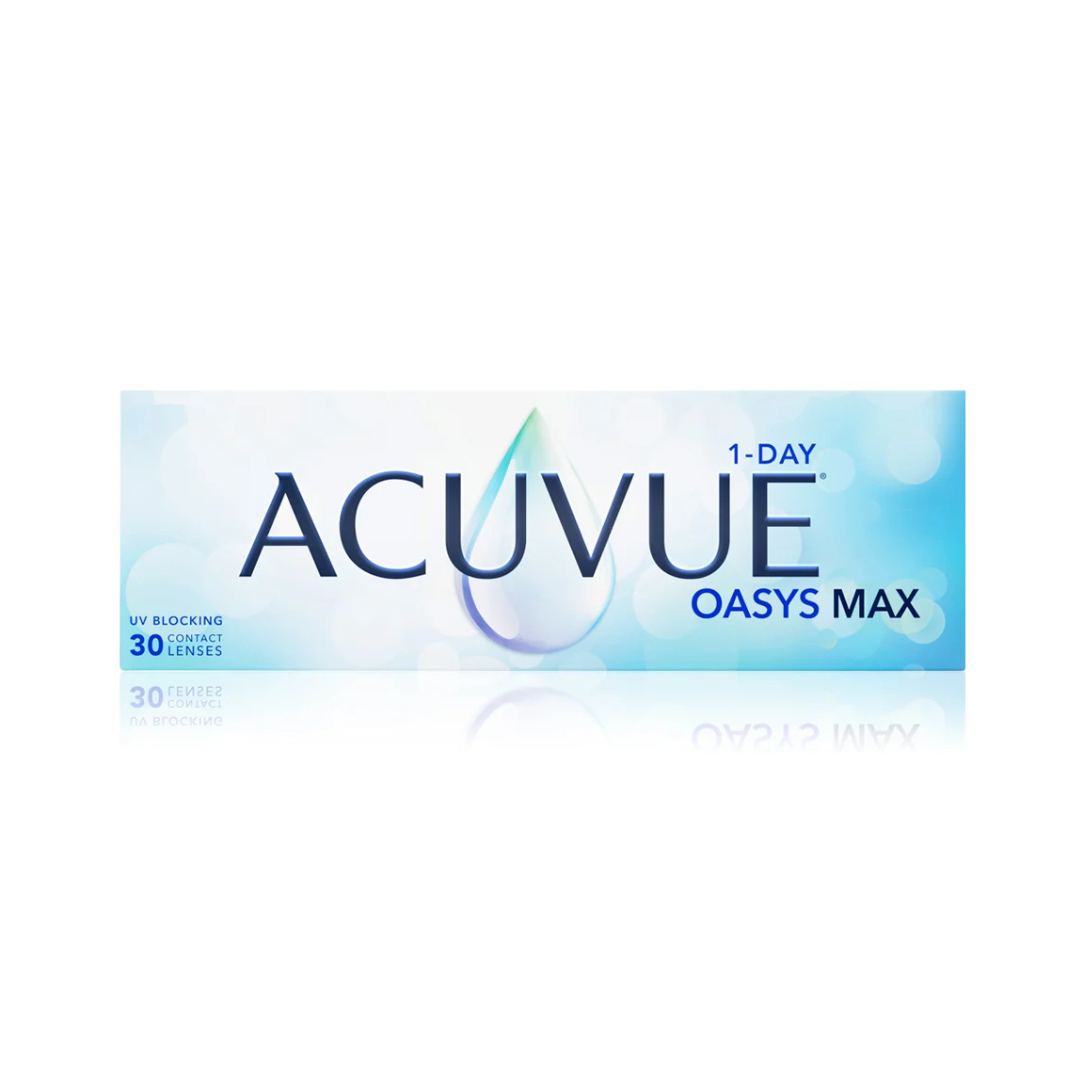 Acuvue® Oasys Max 1-Day (curva base 9,00) - Sfera | Confezione da 30