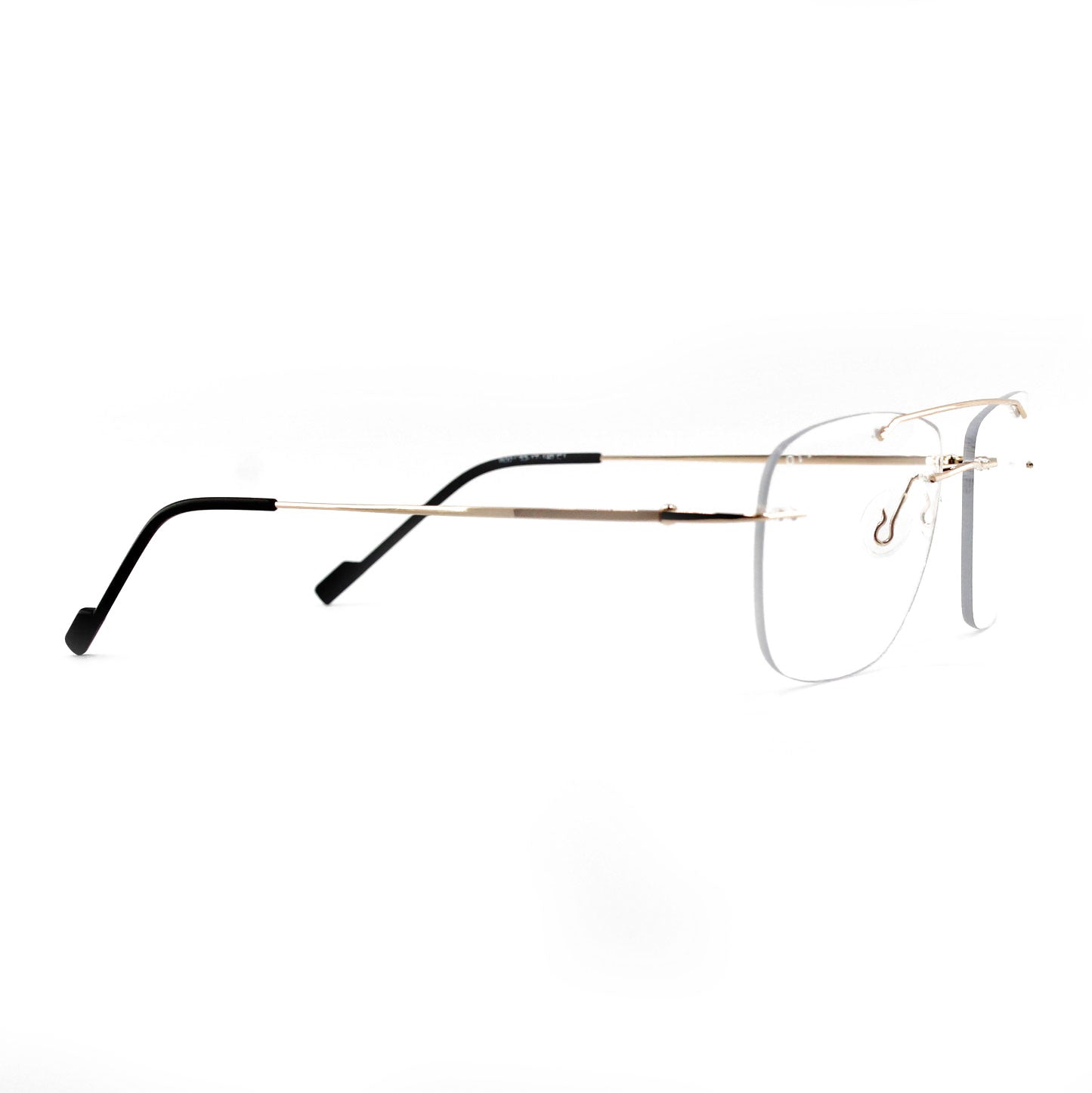 Ottika Care - Lunettes anti-lumière bleue | Sans monture R 001 | Revêtement Vert & Bleu