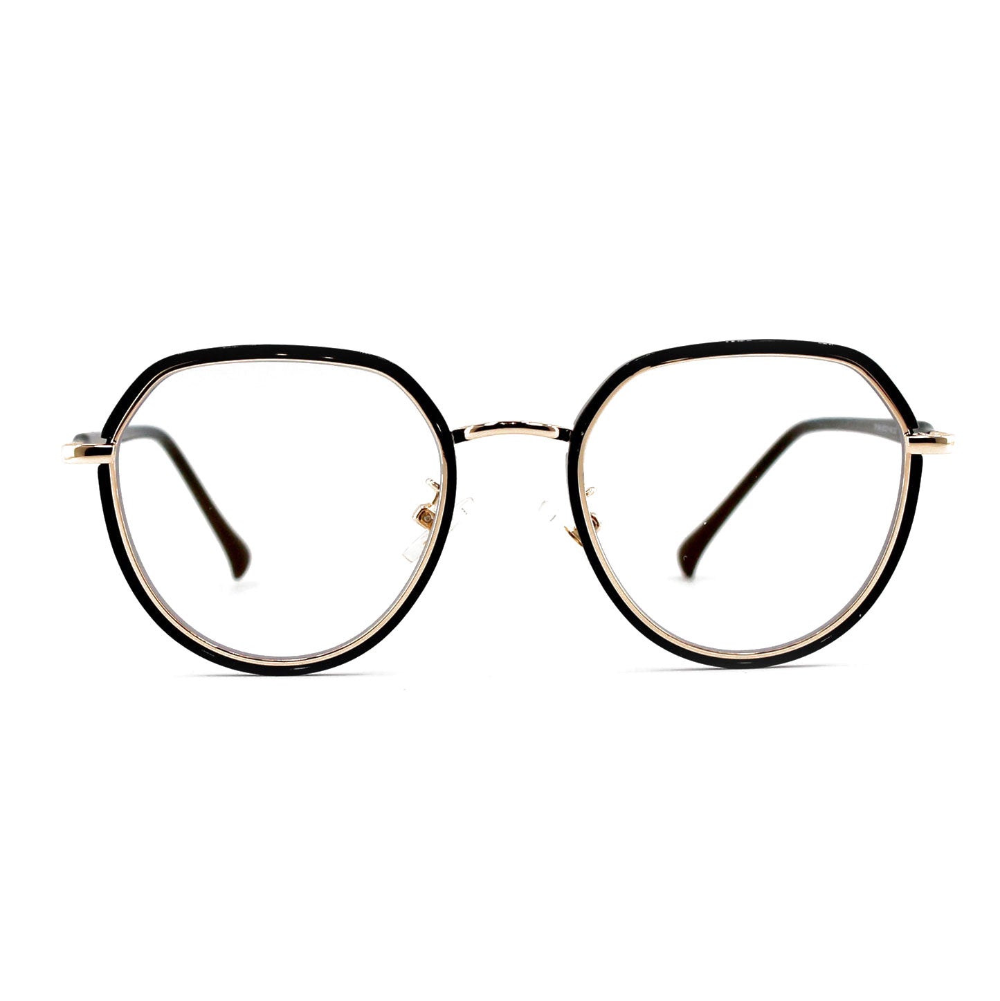 Ottika Care - Lunettes anti-lumière bleue - Adulte | Modèle TR1906 | Revêtement Or & Vert