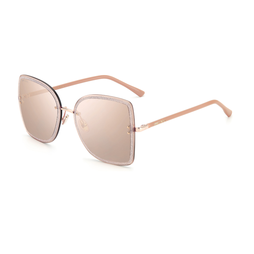 Lunettes de soleil Jimmy Choo - Sans monture | Modèle Leti - Nude
