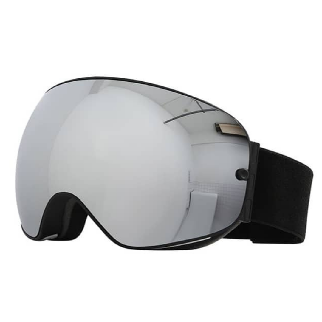 MASQUE DE SKI & SNOWBOARD 08 ADULTE GRIS/NOIR