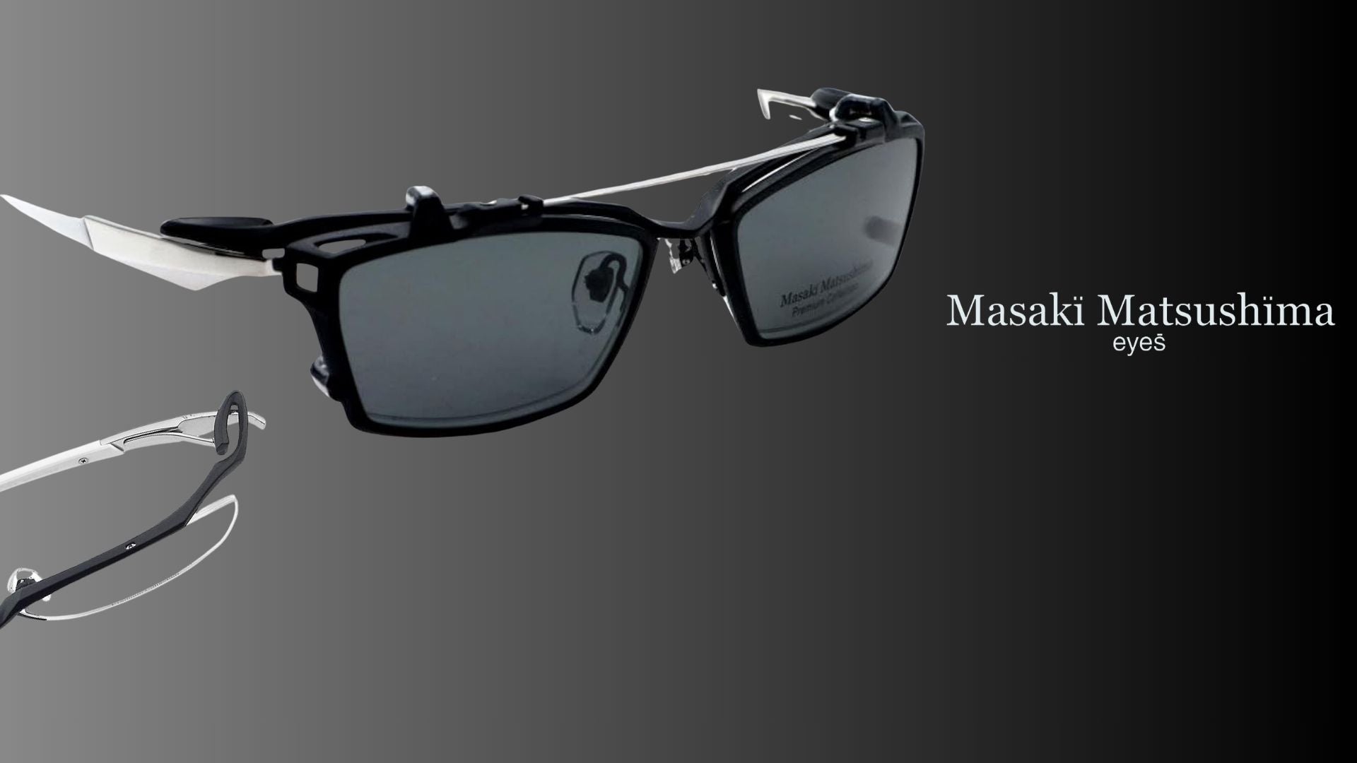 New Arrival: Masaki Matsushima Eyewear with Polarized Clip-On Now
