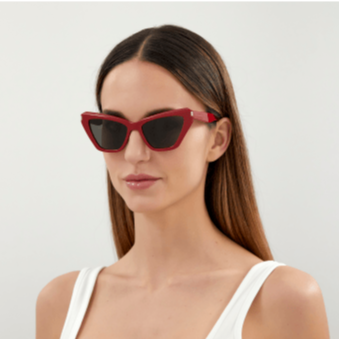 Lunettes de soleil Saint-Laurent | Modèle SL 466 (003) - Rouge