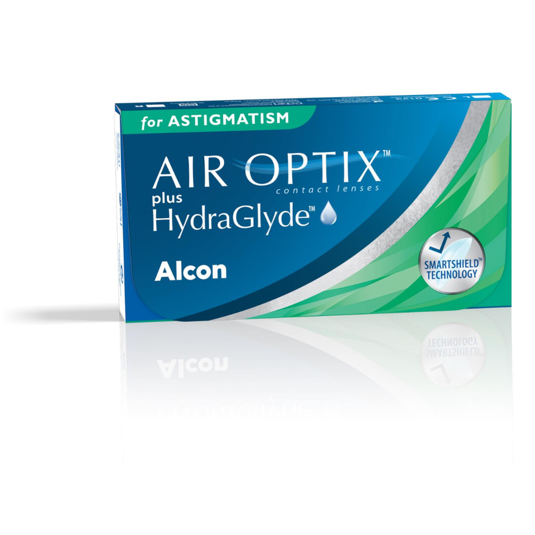 AIR OPTIX® PLUS HYDRAGLYDE® - ASTIGMATISME | Pack de 6