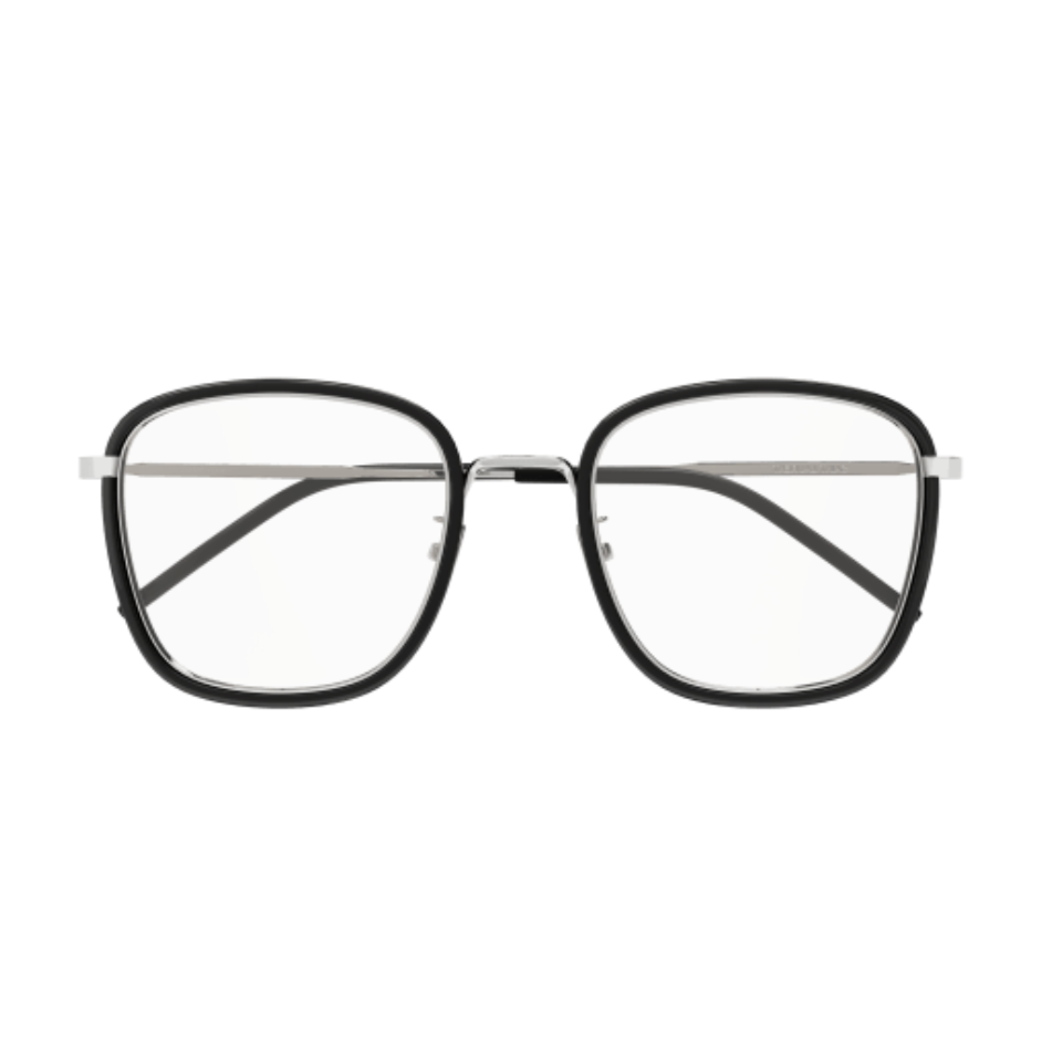 Monture de lunettes Saint Laurent | Modèle SL 440/F OPT (001) 54 - Argent