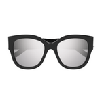Saint Laurent Sunglasses | Model SLM95/F (002) - Shiny Black