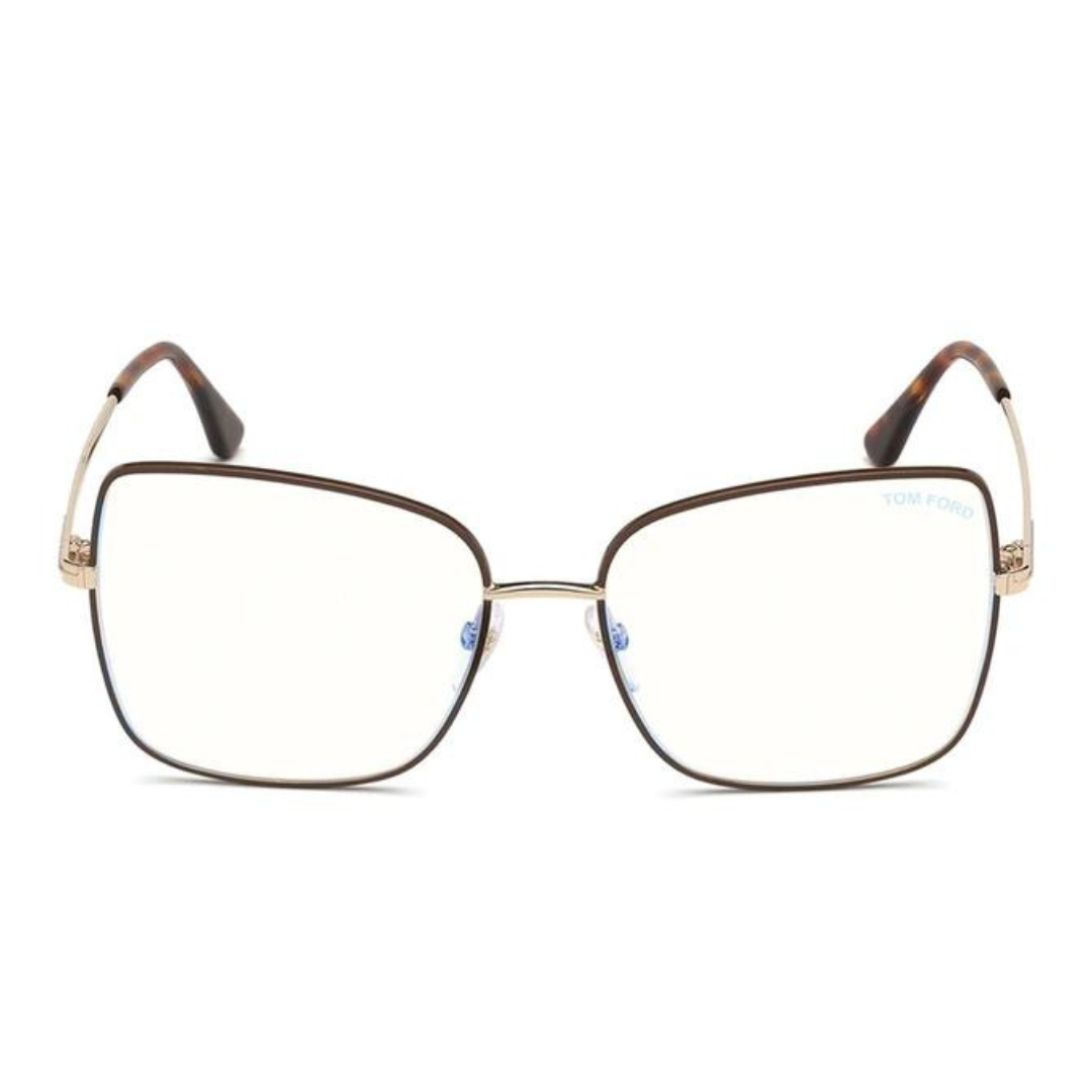 Tom Ford - Blue Light Blocking | Model FT5613-B(048)- Shiny Dark Brown