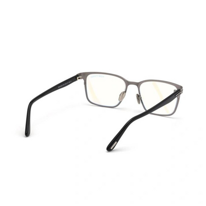 Tom Ford - Blue Light Blocking | Model FT5733-B(014)- Shiny Clear Ruthenium