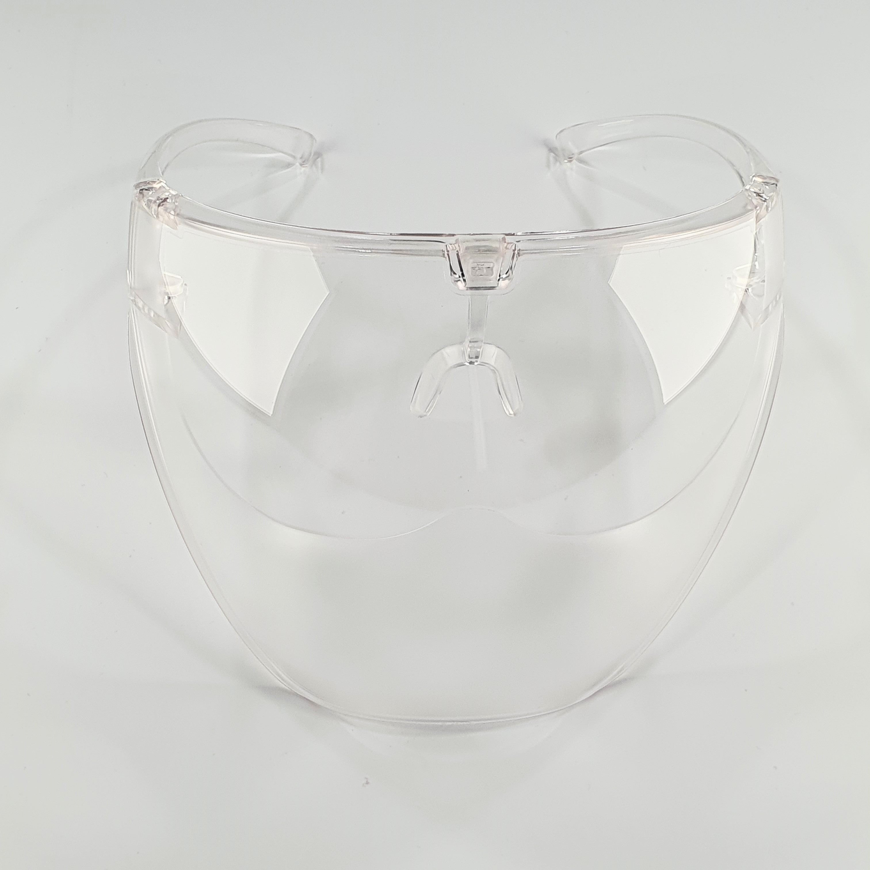 Lunettes de sécurité X écran facial - Taille adulte | Demi-givre