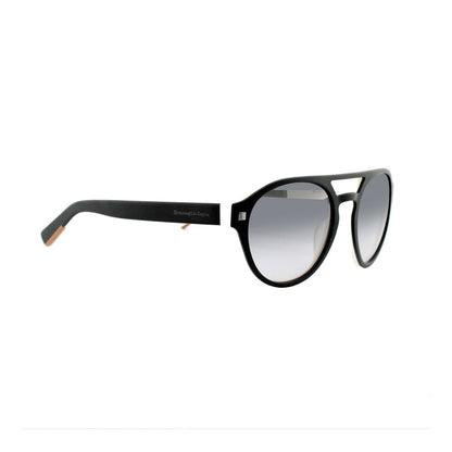 Lunettes de soleil Ermenegildo Zegna | Modèle EZ 0134 - Noir/Blanc