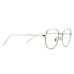 Ottika Care - Blue Light Blocking Glasses - Adult | Model TR1906 | Coating Gold & Green