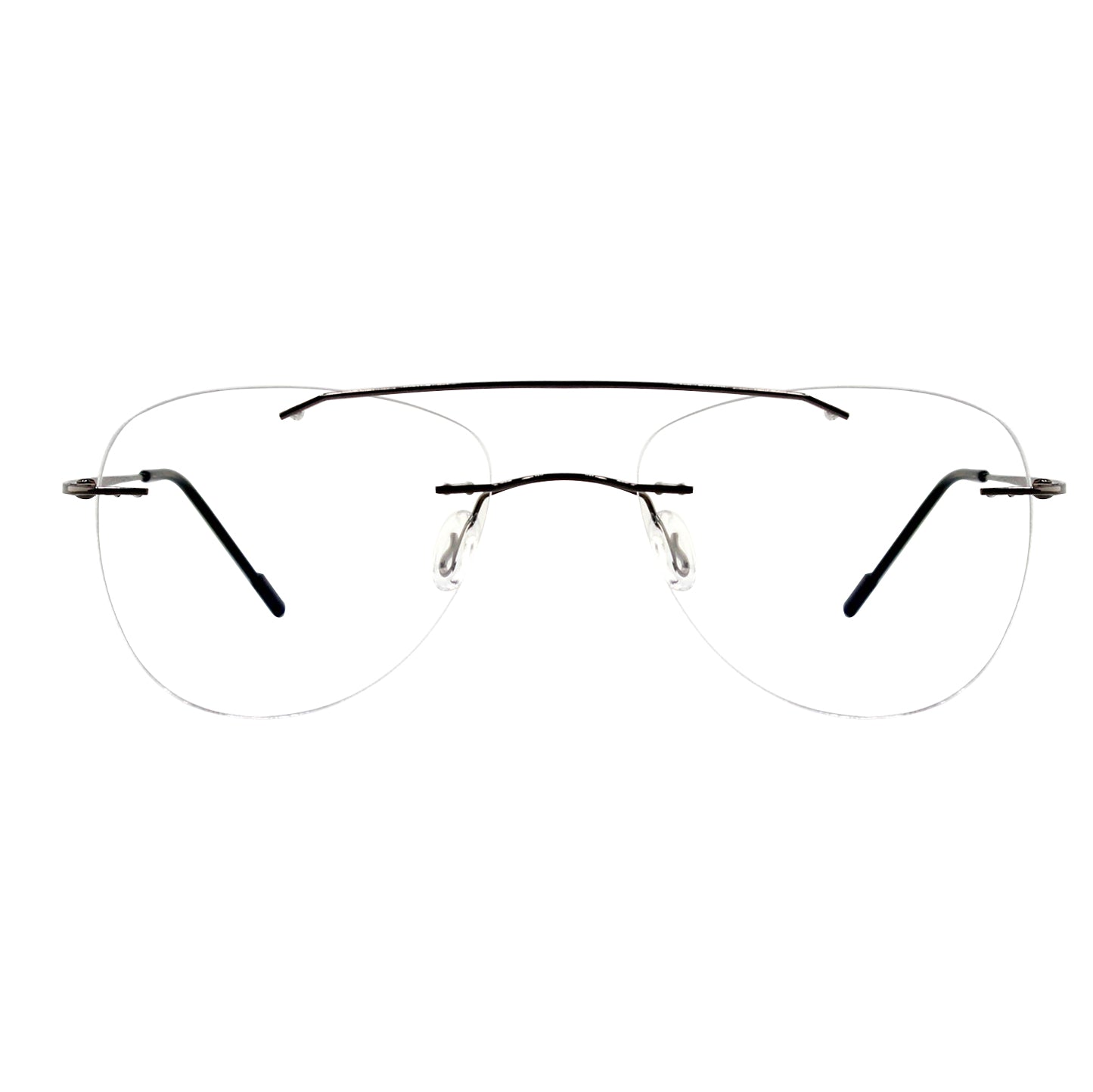 Ottika Care - Blue Light Blocking Glasses | Rimless R 002 | Coating Green &amp; Blue