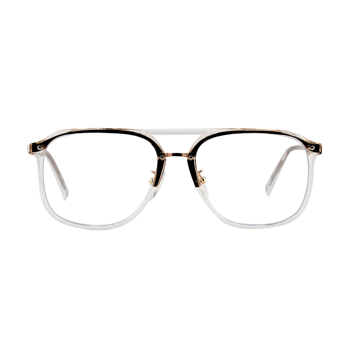 Ottika Care - Lunettes anti-lumière bleue - Adulte | Modèle 98801 | Manteau Or &amp;amp; Vert