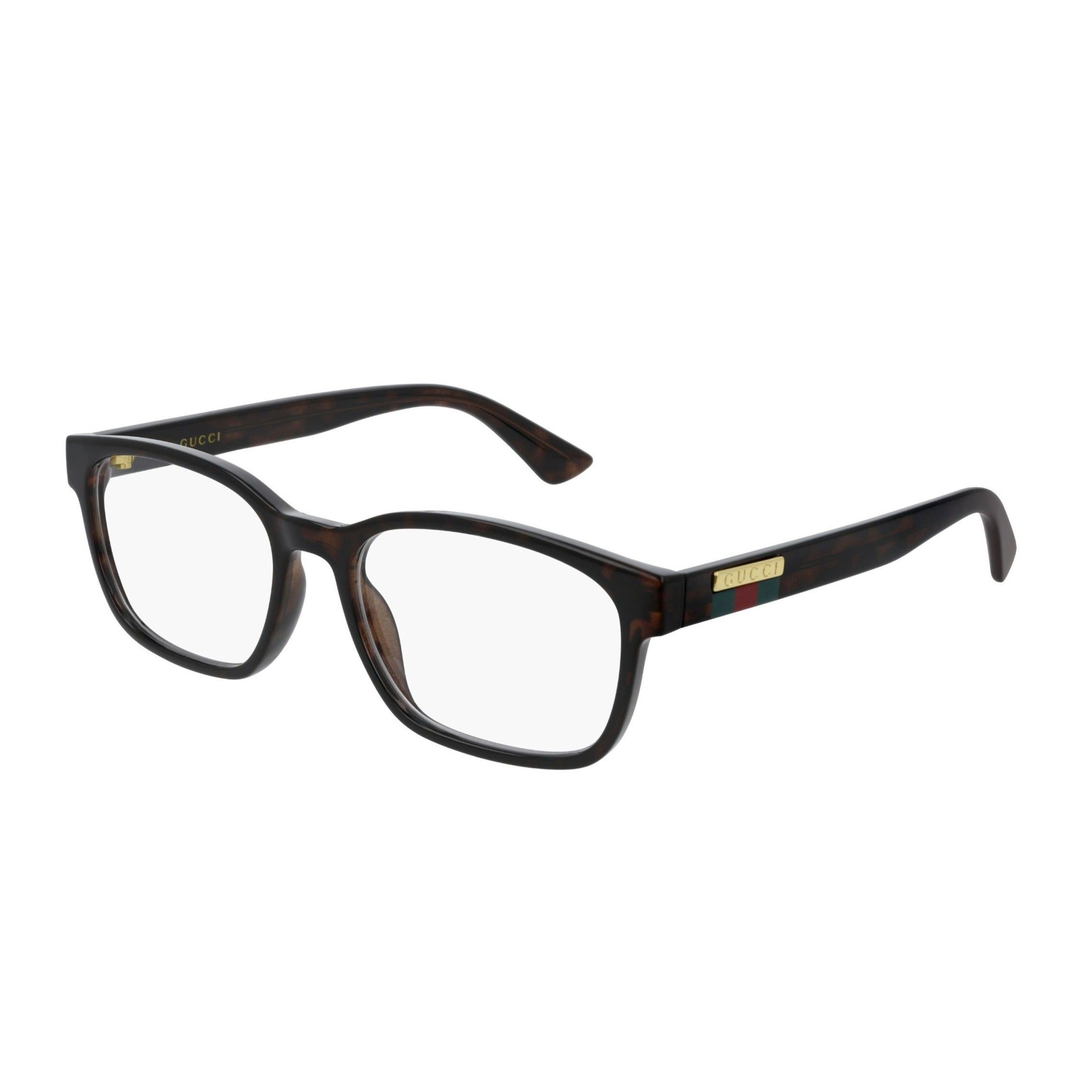 Montatura per occhiali Gucci | Modello GG0749O (005) - Marrone