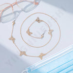 Charmswear | Catena per occhiali d'oro | Mescolare i disegni
