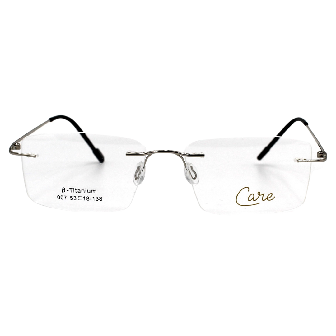 Care by Ottika - B. Titanium | Rimless | Model 007